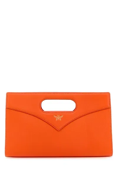 Mcm Borsa-tu Nd  Female In Orange