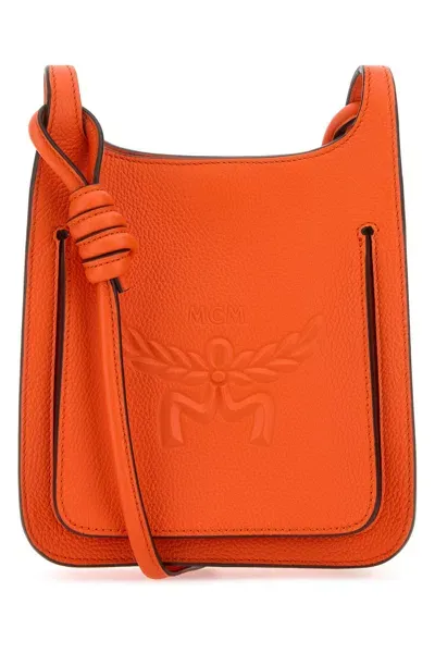 Mcm Borsa-tu Nd  Female In Orange