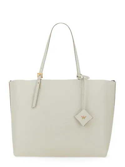 Mcm Himmel Large Tote In White