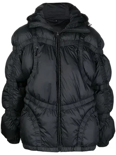 Mcq By Alexander Mcqueen Mcq Alexander Mcqueen Panelled Zipped Puffer Jacket In Black