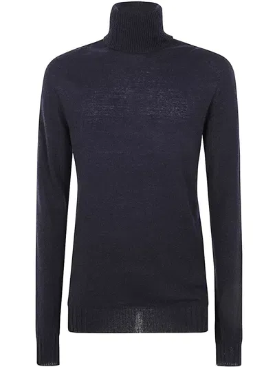 Md75 Turtle Neck Cashmere Sweater Clothing In Blue