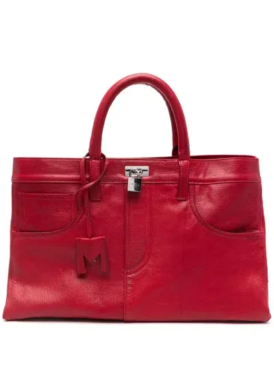 Medea Nina Tote Bag In Red