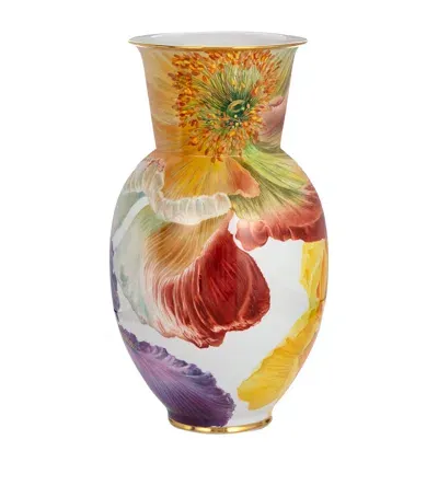 Meissen Fineart Bloom Garden Vase In Pink