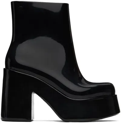 Melissa Black Nubia Ii Boots In Ap112 Black