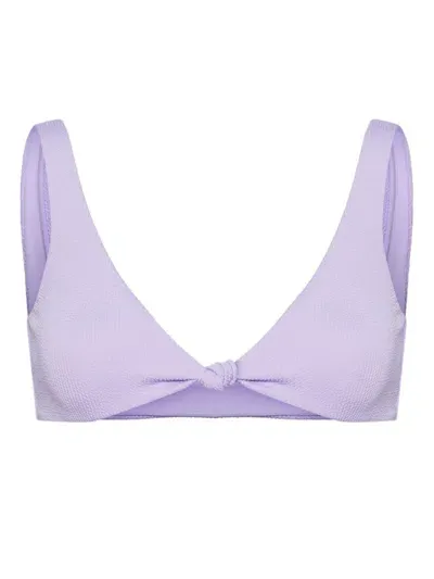 Melissa Odabash Ibiza Bikini Top In Purple