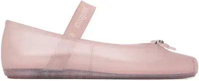 Melissa Pink Sophie Ballerina Flats In Pink Pink