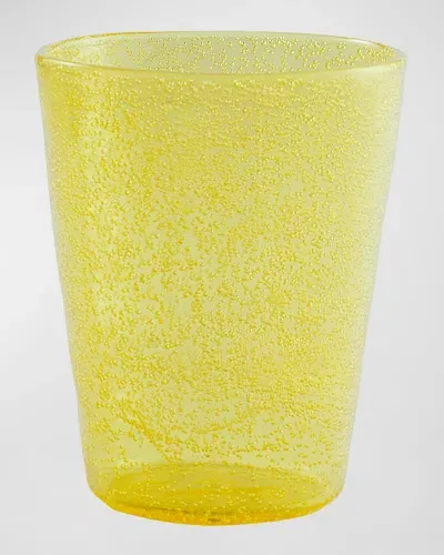 Memento Tumbler Glasses, Set Of 6 In Yellow Transparent