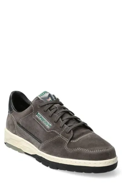 Mephisto Marius Suede Sneaker In Graphite