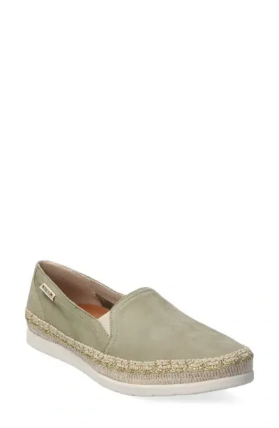 Mephisto Valina Slip-on Shoe In Light Khaki Bucksoft