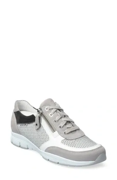 Mephisto Ylona Sneaker In Light Grey