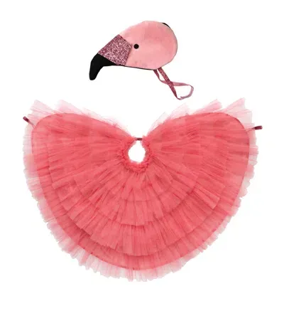 Meri Meri Flamingo Costume Kit In Pink