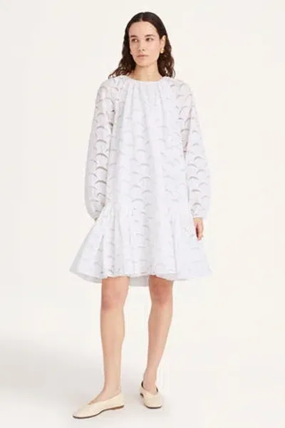 Merlette Emile Emb Dress In White