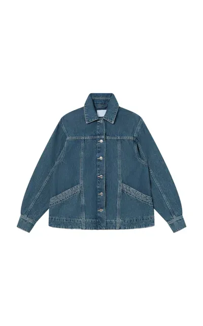 Merlette Reve Denim Jacket In Blue