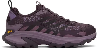 Merrell 1trl Purple Moab Speed 2 Gtx Bl Sneakers In Plum