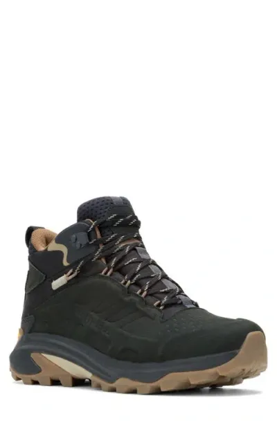 Merrell Moab Speed 2 Waterproof Hiking Boot In Black