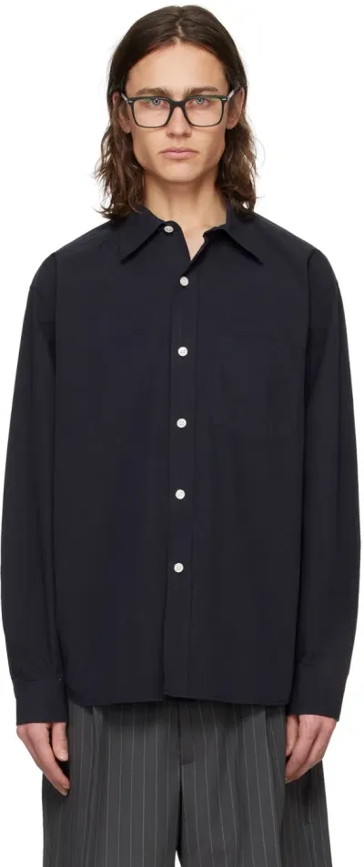 Mfpen Black Convenient Shirt