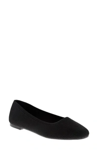 Mia Brendy Ballet Flat In Black