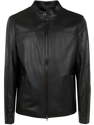 Michael Kors Basic Racer Jacket In Black