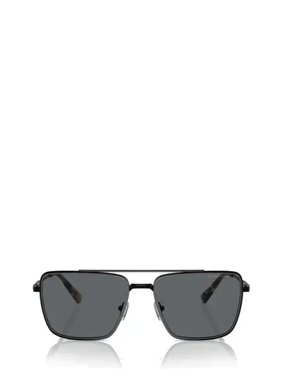 Michael Kors Eyewear Blue Ridge Square Frame Sunglasses In Black