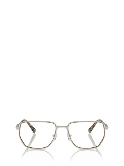 Michael Kors Eyewear In Shiny Silver