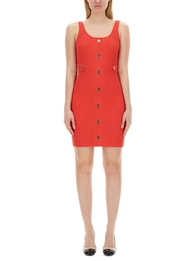 Michael Kors Mini Dress In Red