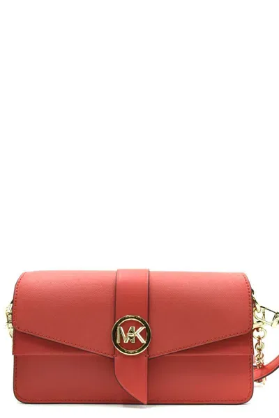 Michael Kors Shoulder Bags In Red