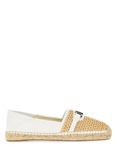 Michael Kors Slip-on Sandal In Ivory