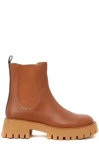 Michael Michael Kors Asher Ankle Boots In Brown