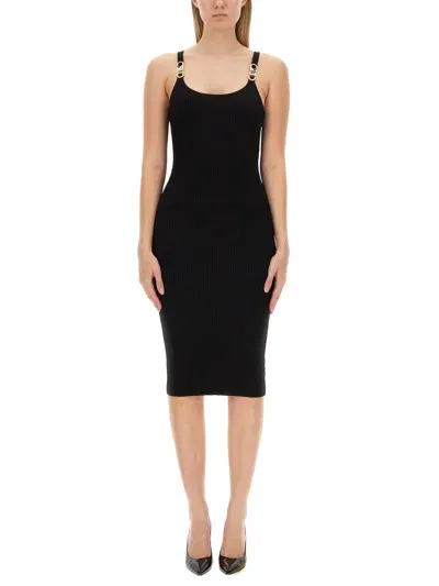 Michael Michael Kors Slim Fit Dress In Black