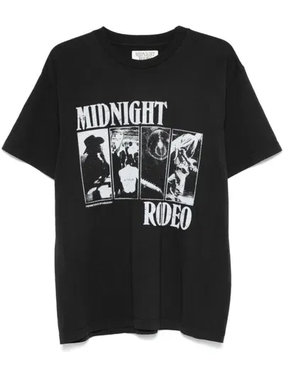 Midnight Rodeo Live! T-shirt In Black