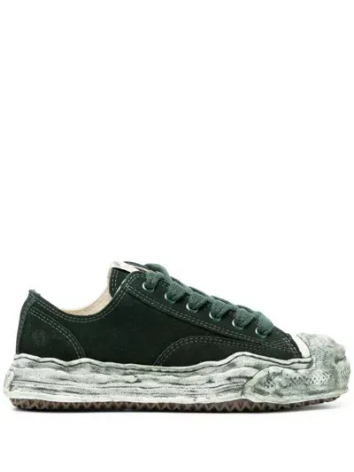 Miharayasuhiro Hank Low-top Sneakers In Green