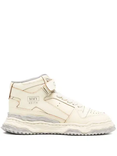 Miharayasuhiro Keith Og Sole High-top Sneakers In Neutrals