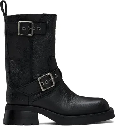 Miista Black Renate Boots