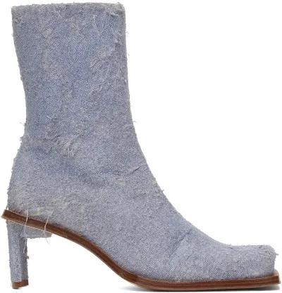 Miista Blue Brenda Denim Ankle Boots