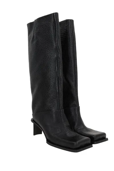 Miista Boots In Black Grain