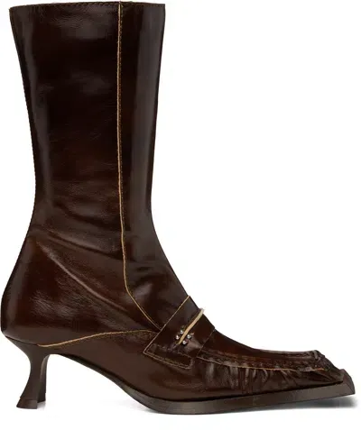 Miista Brown Halle Boots