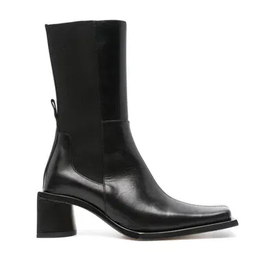 Miista Minnie 50mm Leather Boots In Black