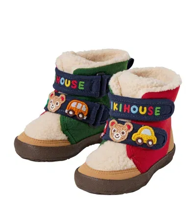 Miki House Kids' Pucci Usako Boots In Multi