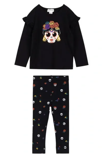 Miles The Label Kids' Calaverita Glow In Black