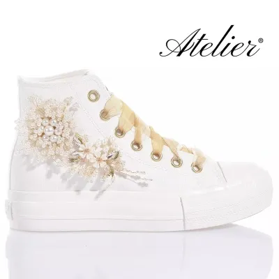 Mimanera Airlines Platform Grace Custom In White