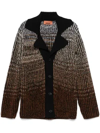 Missoni Cardigan With Buttons In Brown