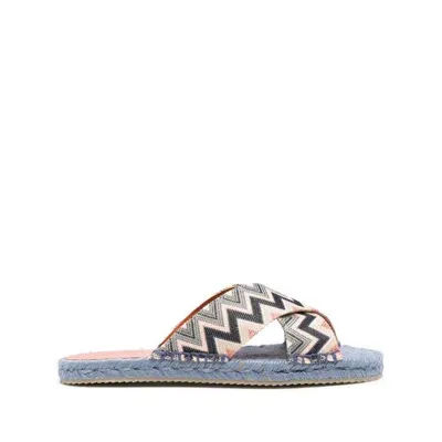 Missoni Zigzag-woven Espadrilles In Black