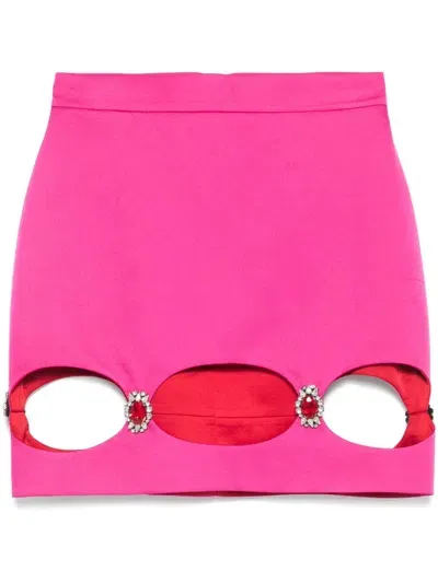 Mitiliane Couture Kyla Mini Skirt In Pink