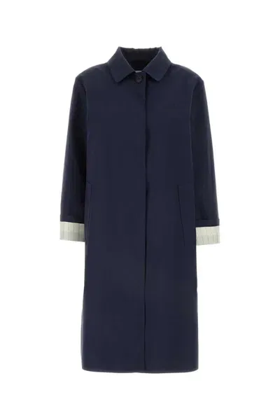 Miu Miu Coats In Blue