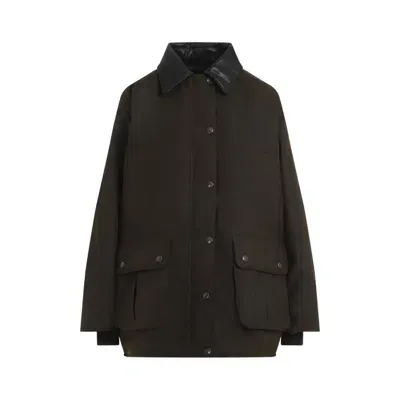 Miu Miu Jacket In Brown