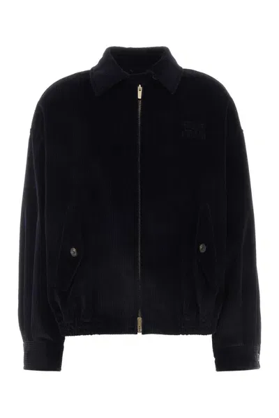 Miu Miu Midnight Blue Corduroy Jacket