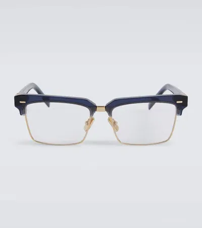 Miu Miu Square Glasses In Multi