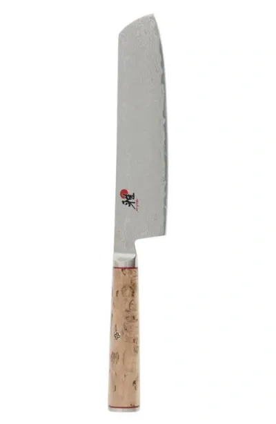 Miyabi Birchwood Sg2 6.5-inch Nakiri Knife In Neutral