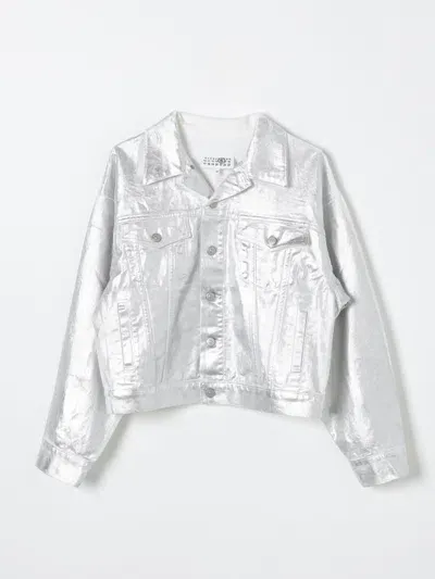 Mm6 Maison Margiela Jacket  Kids Color White