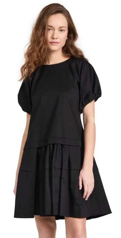 Molly Goddard Alexa Dress Black